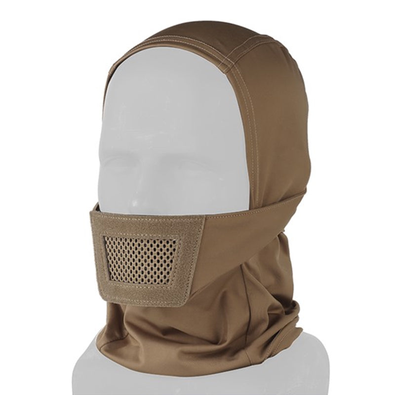 Men's hunting mask, also a balaclava, for paintball, hunting, cycling. Knight style, full face protection.m