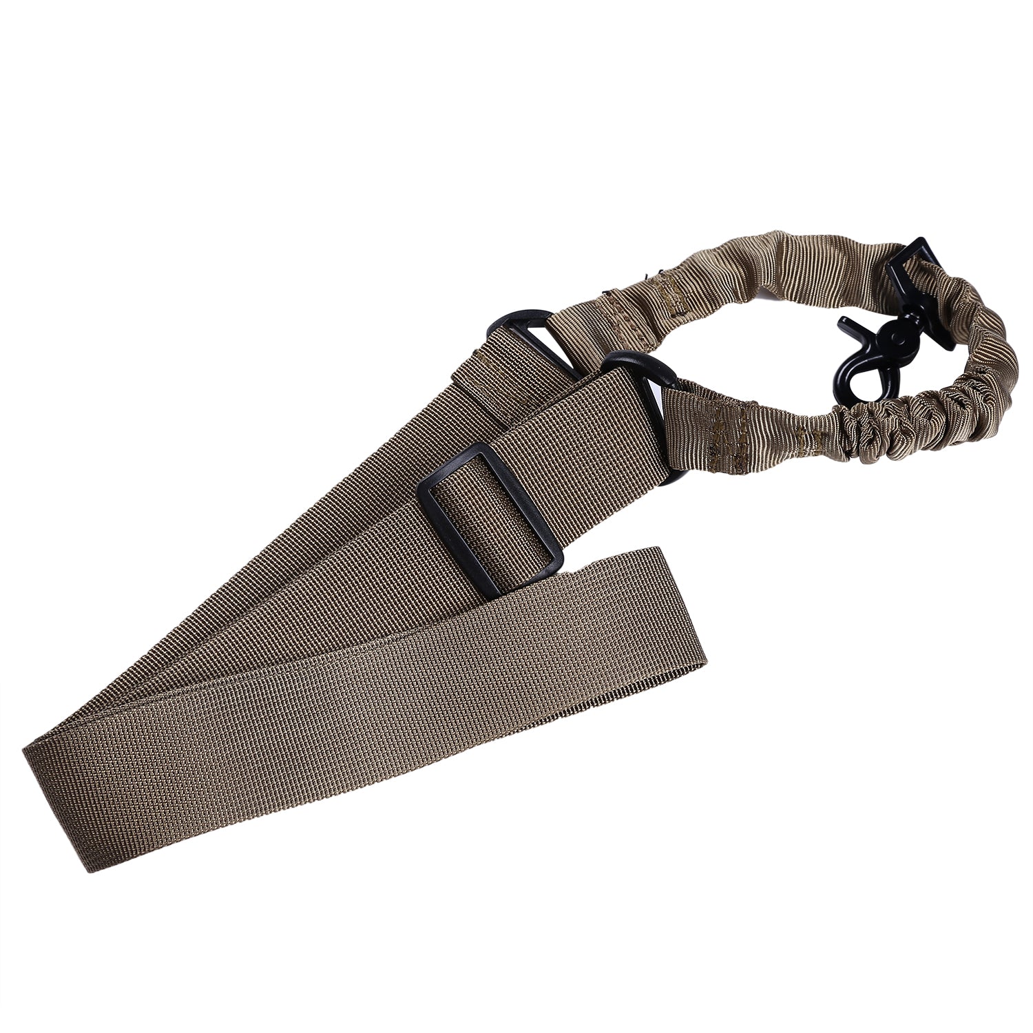 Tactical single Point Gun Sling Shoulder Strap Outdoor Rifle Sling With QD Metal Buckle Gun Belt Hunting Accessories