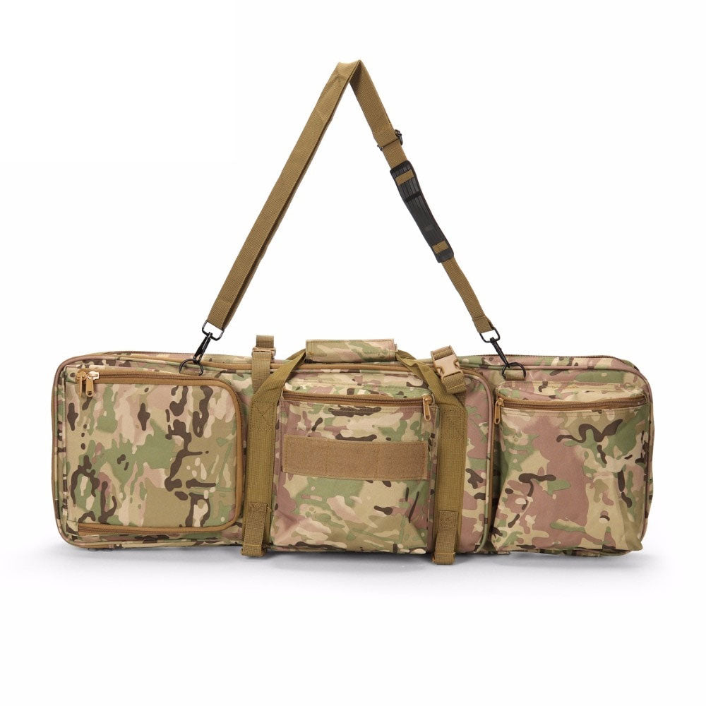 85CM Tactical Heavy slip Carrying Dual Rifle Case Gun Bag for M4 Hunting Military Shoulder Pouch Fishing Backpack